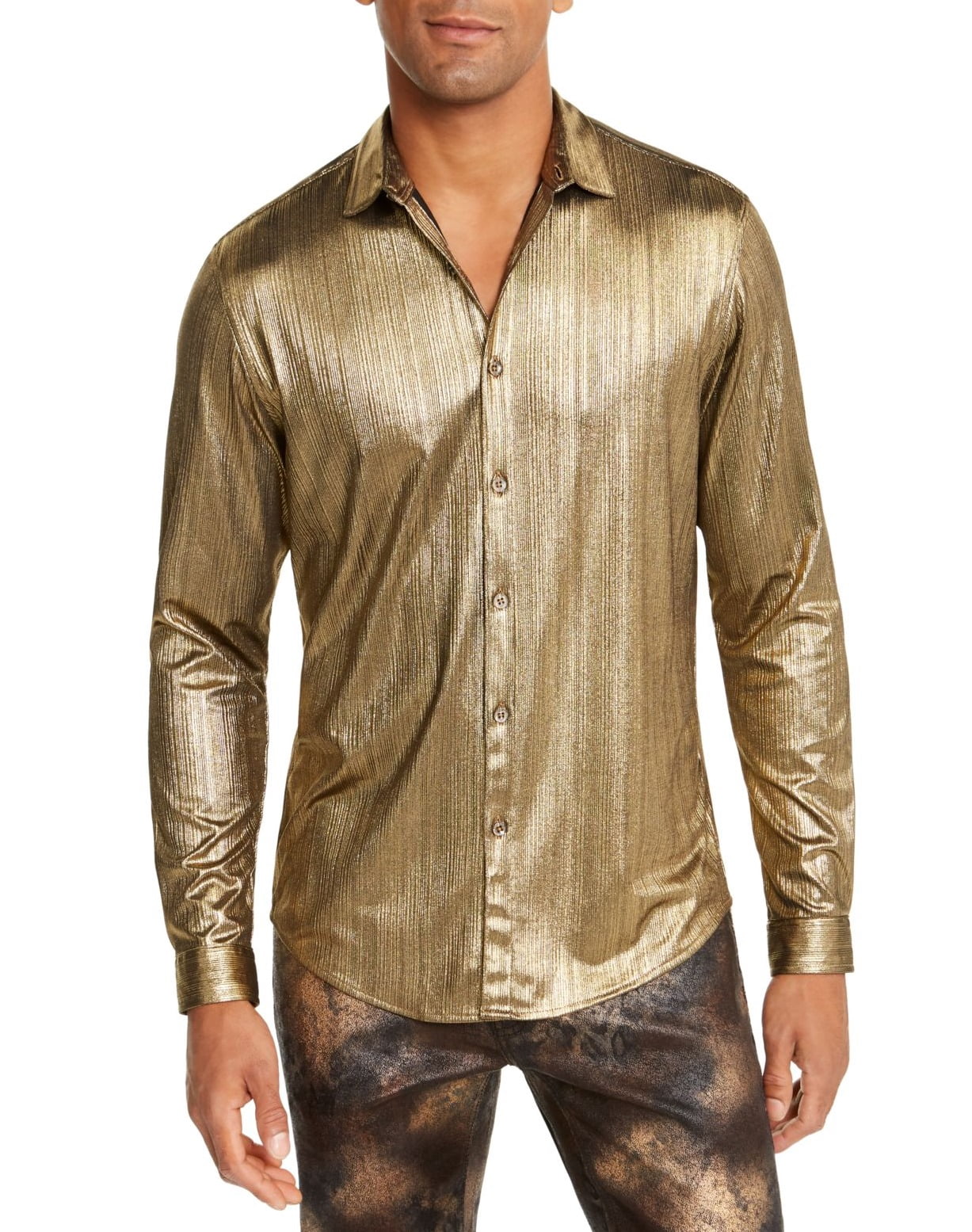 INC Mens Shirt Small Button Down Party 