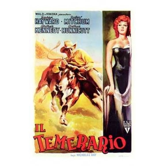 Posterazzi MOV200590 The Lusty Men Movie Poster - 11 x 17 in.