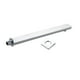 thumbnail image 3 of Injueey Brazo de ducha cuadrado de latón montado en la pared de la ducha, soporte de ducha de techo, tubo de extensión de baño, accesorios Juegos de accesorios de baño 45CM, 3 of 6
