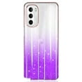 thumbnail image 4 of Moto G Stylus 2022 Case, Rosebono Bling Glitter Sparkle Laser Purple Ultra Transparent Skin Cover Shockproof Case for Motorola G Stylus 2022, 4 of 5