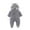 Grey, variant on Yammkia Toddler Snow Suit Newborn Baby Snowsuit Cute Boy Clothes Toddler Girl Snow Suits Jacket for Infant 3 6 Months (Grey,3-6 Months)