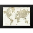 thumbnail image 2 of Miller, Sara Zieve 14x11 Black Modern Framed Museum Art Print Titled - The World is Your Oyster No Words, 2 of 5