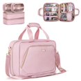 thumbnail image 1 of Neceser Prokva extra grande para mujer con 4 fundas, color rosa, 1 of 7