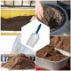 thumbnail image 4 of Pala de acero inoxidable para arena de gatos, limpiador de arena, caja pequeña para gatos fácil de limpiar, pala para tamizar arena para terrarios de reptiles y desechos de arena., 4 of 5