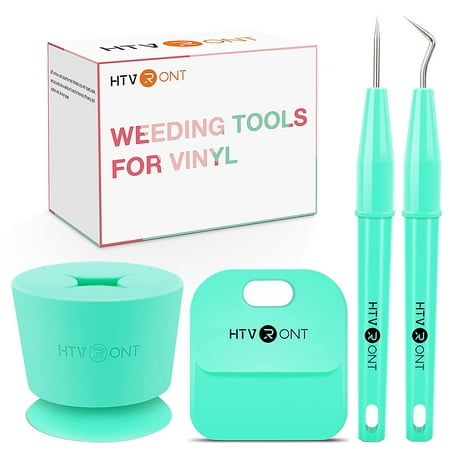 

Weeding Tool for Vinyl 4Pcs Vinyl Weeding Tools Set with Hook Weeder Piecing Tool Vinyl Weeding Scrap Collector Scraper for Cricut Accessories
