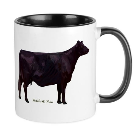

CafePress - Angus Beef Cow Mug - Ceramic Coffee Tea Novelty Mug Cup 11 oz