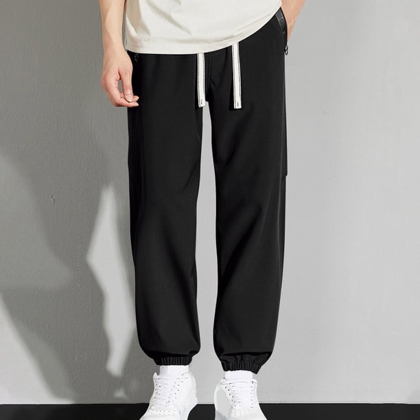 Pantalones largos para hombre, informales, diarios, para exteriores, playa, transpirables