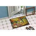 thumbnail image 4 of Carolines Treasures PRS4027JMAT Soave  Wine and Cheese Door Mat Indoor Rug or Outdoor Welcome Mat 24x36 Doormat  36"L x, 4 of 4