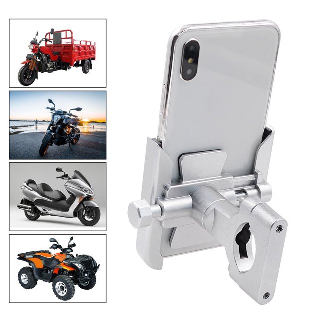 Xihbxyly Solo Productos Fabricados En Estados Unidos Manillar Girador En Aleación de Aluminio para Motocicleta, Bicicleta, Soporte para Teléfono Móvil