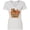 AA-White, variant on Cousin Crew Cute Turkey Family Women's V-Neck T-Shirt
