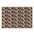 thumbnail image 1 of Floral Cutting Board, Colorful Summer Gardening Theme with Composition of Different Species of Flowers, Decorative Tempered Glass Cutting and Serving Board, Small Size, Multicolor, by Ambesonne, 1 of 1