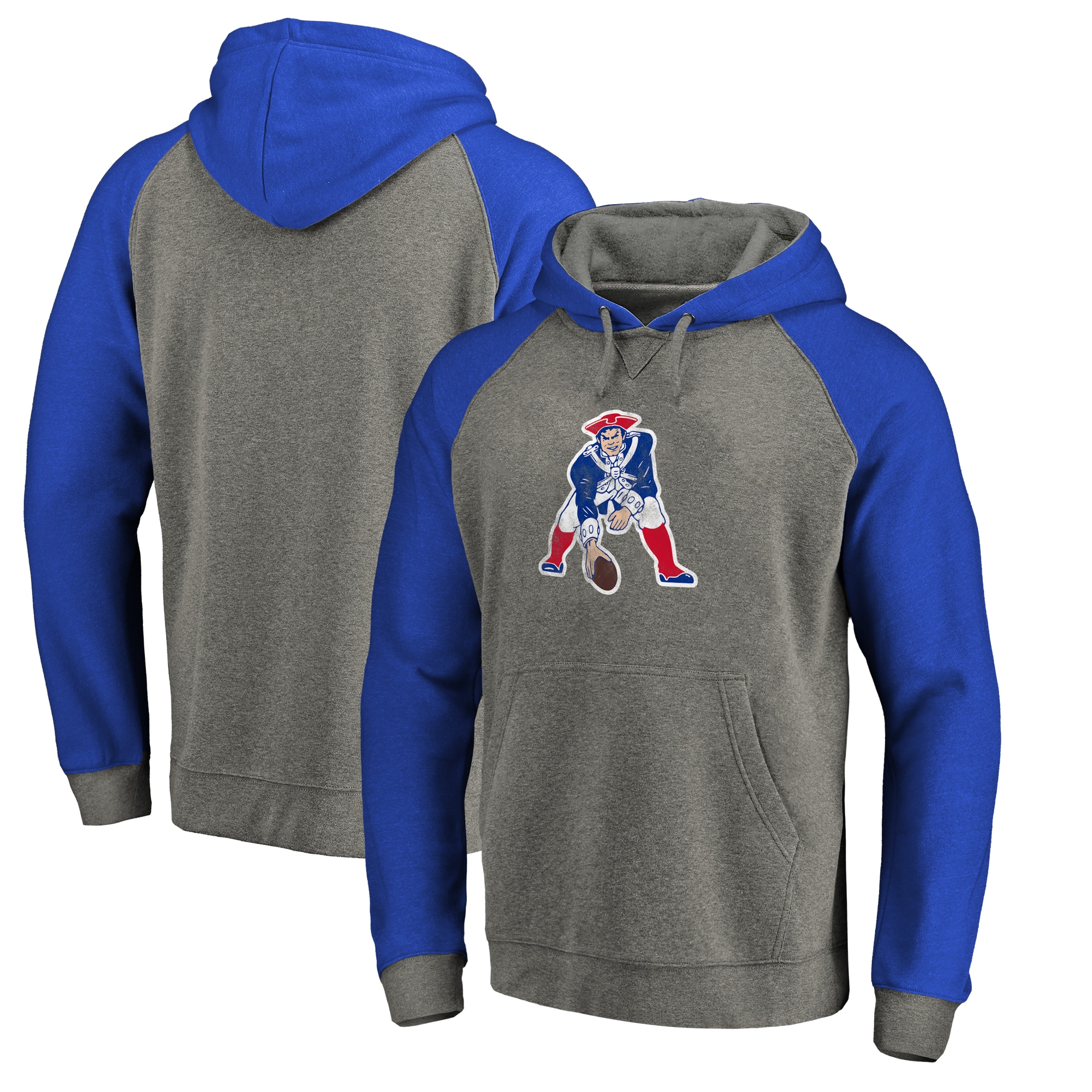 patriots throwback logo hoodie