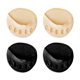 thumbnail image 1 of EeaseMX 1 Juego de 4 pares de calcetines cómodos sin dedos para mujer con cojines de tacón alto medio calcetines, 1 of 8