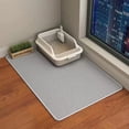 thumbnail image 2 of Cat Litter Mat Double Layer Pet Non Slip Big Pet Litter Box Filter MatWear Resistant Waterproof Anti-slip Cat Litter Mat, 2 of 5