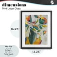 thumbnail image 3 of Mischief & Merrymaking Abstraction Black Framed Print Under Glass, design by Dianna Fritzler, 3 of 10