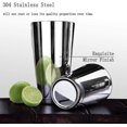 thumbnail image 2 of Ensemble Shaker à Cocktail, 13 Pcs en Acier Inoxydable Boston Shaker, avec Pot Shaker, Mixeur Doseur, Cuillère, Verseur, Mixeur, Passoire, Pinces, Liège, Liège, 2 of 2