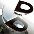 thumbnail image 2 of 1pc Heated Toilet Seat, USB Powered for Bathroom Winter Warmth Comfortable, Soft Plush Fabric, Easy Clean, Washable, Universal (C), 2 of 8