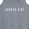 thumbnail image 3 of Instant Message - Church Girl - Women's Racerback Tank Top, 3 of 6