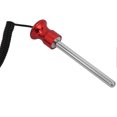 thumbnail image 3 of Broche de poids magnétique avec corde de traction, accessoires pour équipement de musculation, rouge, 3 of 4