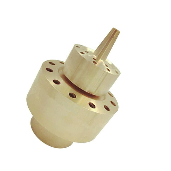 Brass 2-Layer Column Water Nozzle Sprinkler Spray Head 2" 2inch