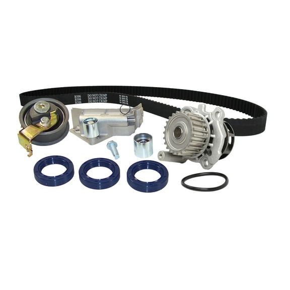 DNJ TBK800BWP Timing Belt Kit Water Pump Fits Cars & Trucks 99-06 Audi A4 Quattro 1.8L DOHC 20v