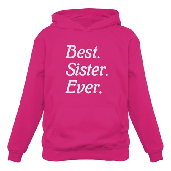 Tstars Women's Big Sister Hoodie - Cute and Humorous Gift Idea - Perfect for Birthdays, Christmas, and Special Occasions - Celebrate Sisterhood with This Funny Women's Hoodie