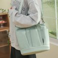 thumbnail image 4 of Bolsos De Mujer Bolsa de viaje de lona con múltiples bolsillos para axilas Casual Color sólido simple para el trabajo Tmvgtek Para Estrenar, 4 of 6