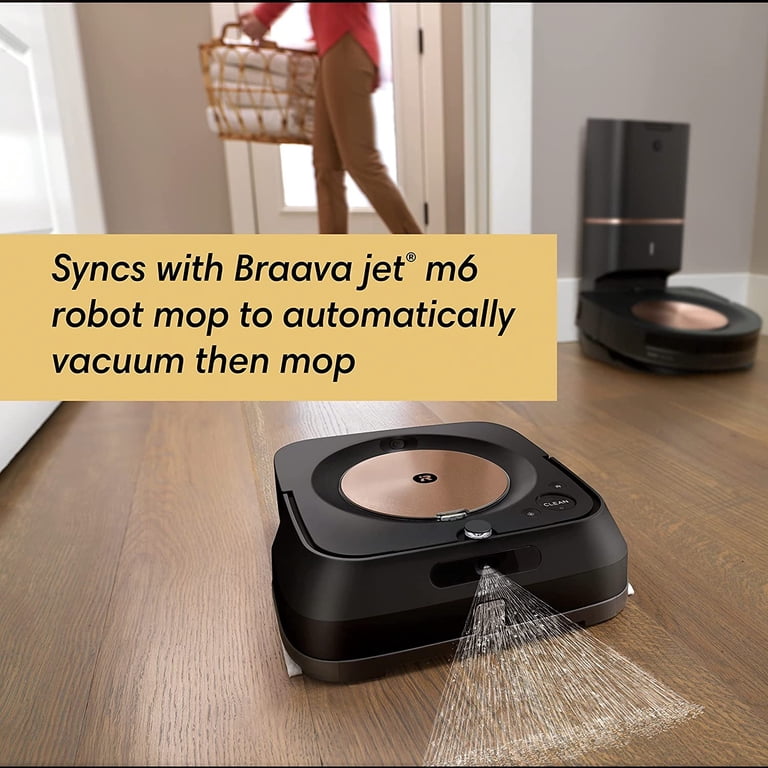iRobot Braava Jet M6 6012 Robot Mop Wi-Fi, Smart Mapping