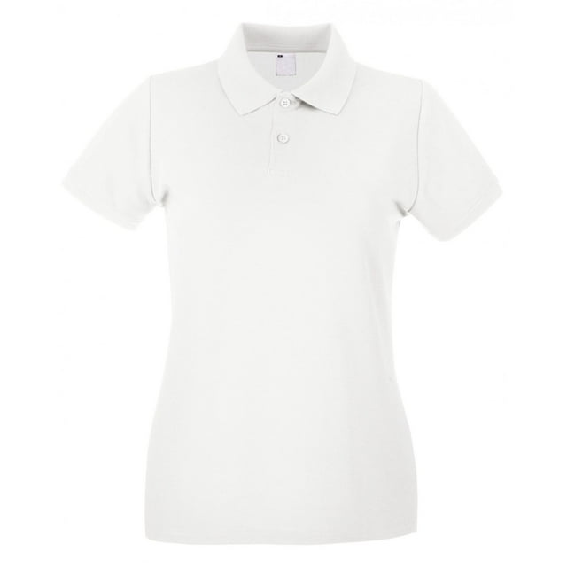 Fruit of the Loom Polo à Manches Courtes Coupe Féminine pour Femmes