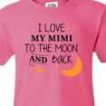 thumbnail image 4 of Inktastic I Love My Mimi to the Moon and Back Youth T-Shirt, 4 of 5