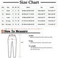 thumbnail image 3 of Diufon Wide Leg Pants for Women Ruffle Elastic High Waist Pants Side Lace-Up Waist Pants with Pockets, 3 of 7
