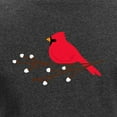 thumbnail image 3 of CafePress - Cardinal Bird Branch Women's Long Sleeve T Shirt - Women's Long Sleeve Graphic Tee Casual Fit, 3 of 4