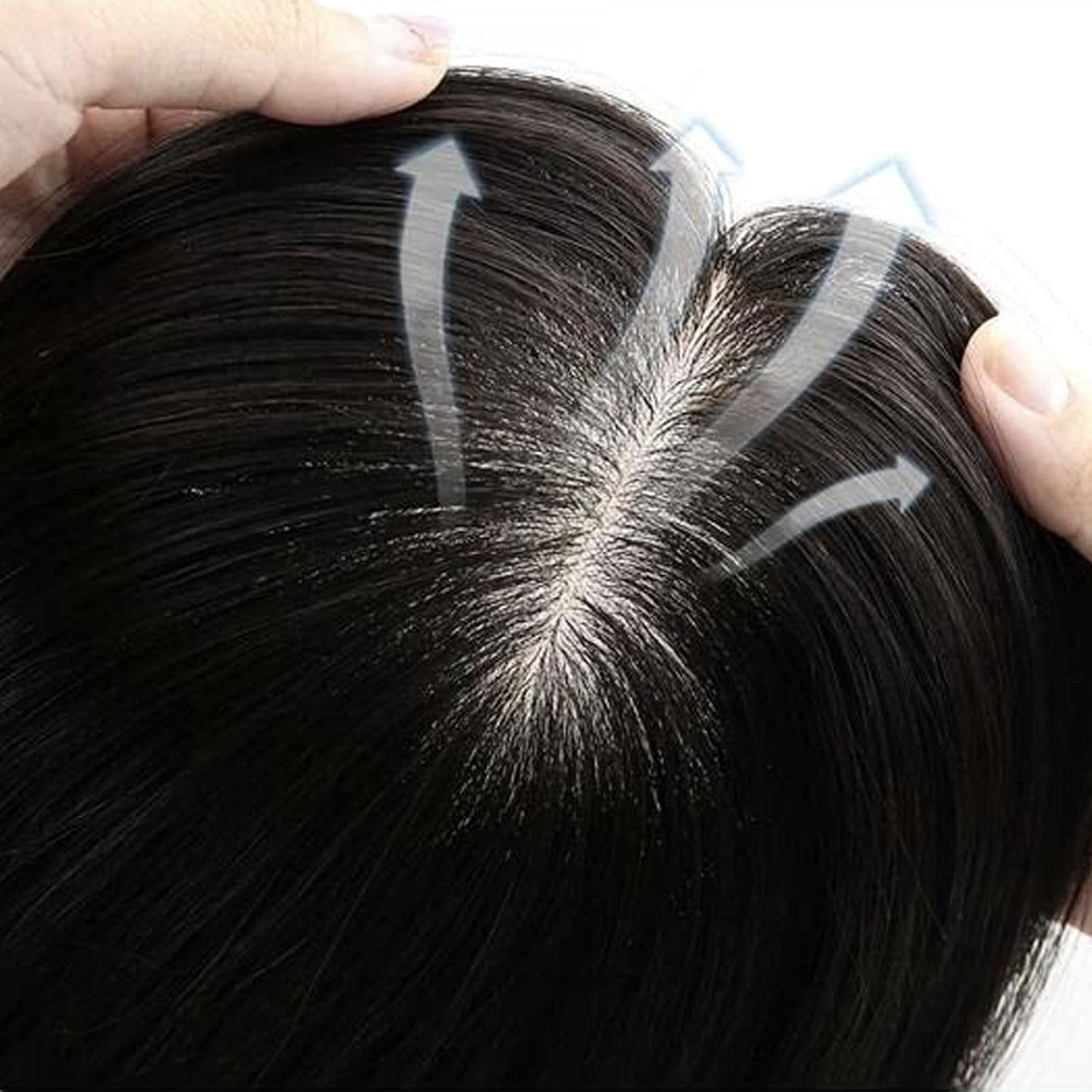 Aorsher 7 Inch Hair Topper Layered Synthetic Hair Toppers for Women with Thinning Hair Blonde Wiglets Toppers Hair Pieces