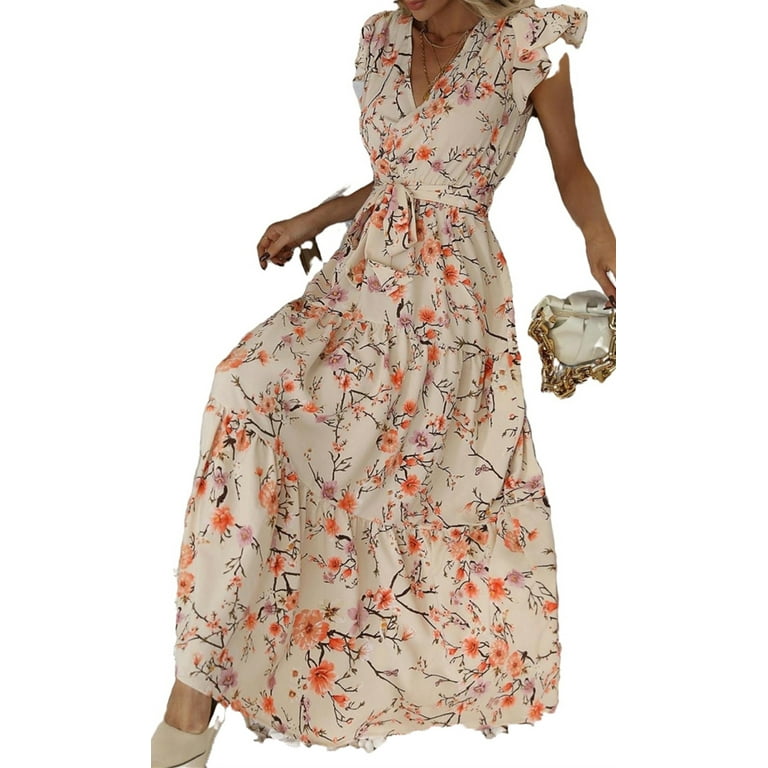 Wallis mono floral ruffle hem dress cheap