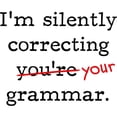 thumbnail image 3 of CafePress - I’M Silently Correcting You’Re Grammar. Mugs - 15 oz Ceramic Large White Novelty Mug, 3 of 4