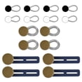 thumbnail image 2 of Extensión de extensión de botón de gargantilla de 16 piezas, accesorios de vestuario de botones retráctiles, extensión de cuello de de jinwen Extensor de botón de cuello, 2 of 8