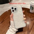 thumbnail image 3 of Película De Lente De Vidrio Templado Anillo De Metal Para IPhone 14 13 12 11 Pro Max Shell Grain Back Plate Imd Soft Case, 3 of 4