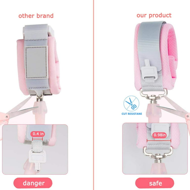 Toddler Backpack Leash CZSYZCZS Anti-Lost Toddler Leash (Pink