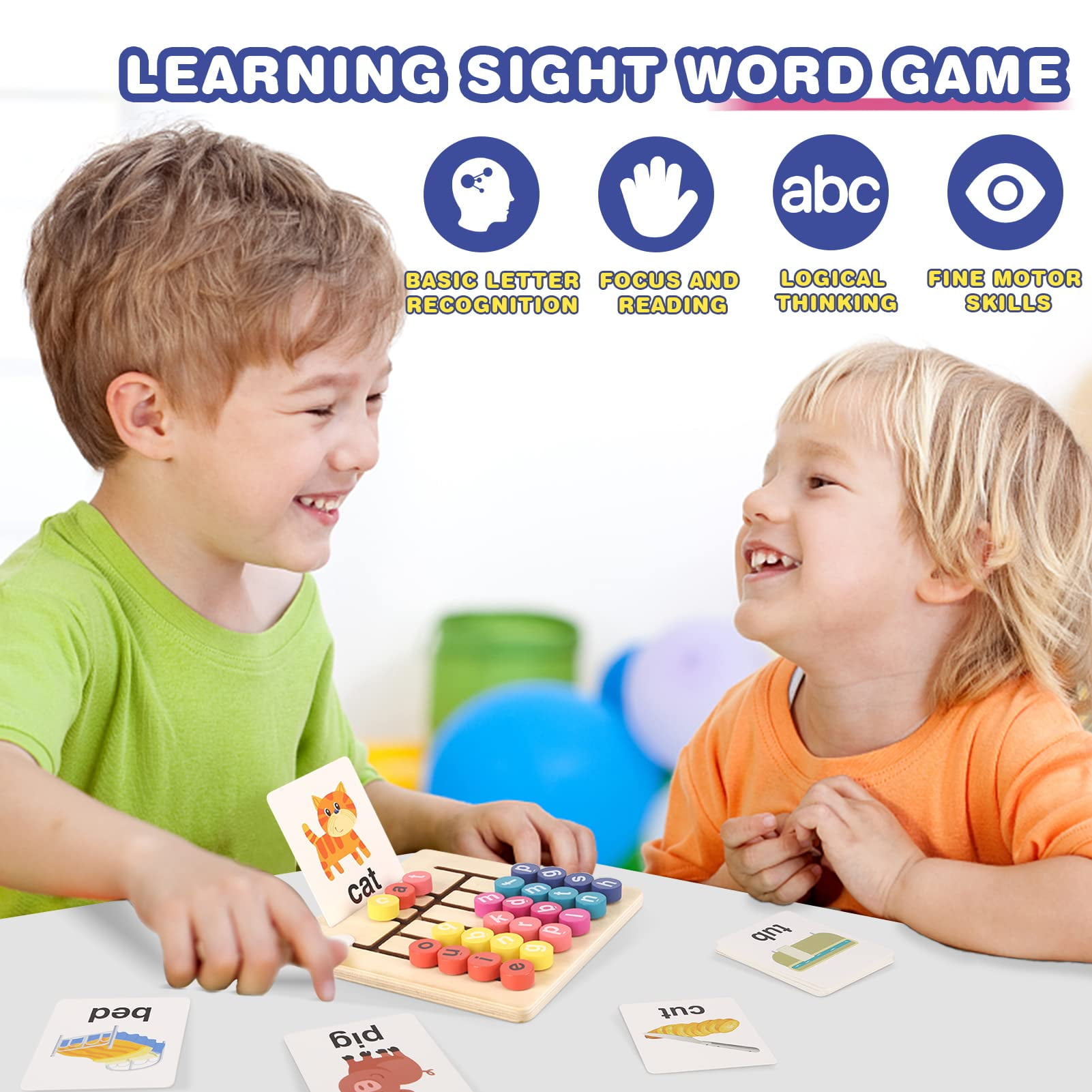 VGRASSP Spelling Game for Educational Purpose with 28 Flashcards