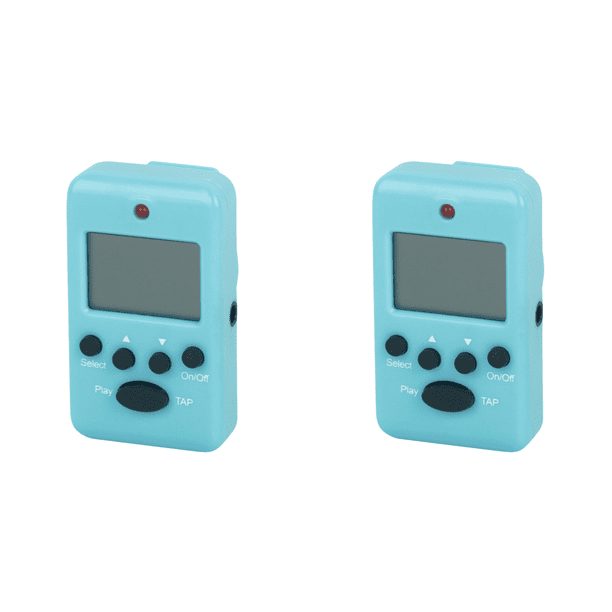 Metrónomo Digital Portátil Con para Piano Guitarra Flauta Tambor (cielo) Azul