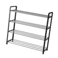 thumbnail image 2 of Estante para zapatos Organizador de estante para almacenamiento de zapatos de múltiples capas Soporte de acero de metal para el hogar, 4 capas largas Yuarrent HA003465-03, 2 of 7