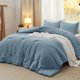 thumbnail image 1 of Juego de edredón Bedsure Queen Size Mineral Blue GentleSoft™, 1 of 7