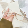 thumbnail image 4 of Women Gold Rimless Anti-Blue Light Reading Glasses 4.00 Pearl Elegant Diamond Readers +4.00 Strength, 4 of 7