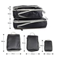 thumbnail image 2 of Compression Packing Cubes for Suitcases, Lightweight Travel Luggage Organizer Packing Bags Storage Bags Travel Essentials Bag, 2 of 8