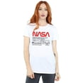 thumbnail image 2 of NASA T-Shirt Boyfriend en Coton pour Femmes Navette Spatiale, 2 of 4