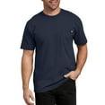 thumbnail image 3 of Dickies Men's T-Shirt Casual Front Pocket Short Sleeve Crew Neck Workwear Tee, Black, 2XL Tall, 3 of 3