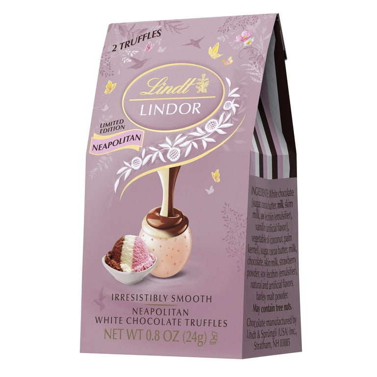 Lindt Lindor, Easter Neapolitan White Chocolate Candy