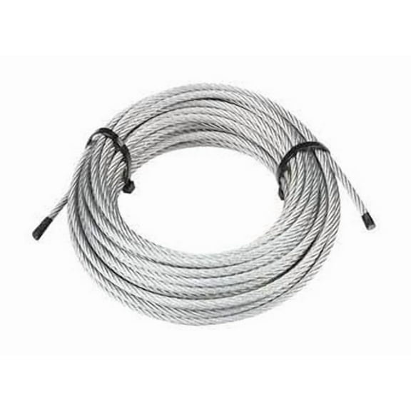 US STAINLESS High Brightness Stainless Steel 316 Wire Rope Cable 1/8" 7x19 by 50' Marine Grade