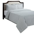 thumbnail image 1 of HOMETRENDS 3-Piece Blue Stripe Duvet Cover Set, Double/Queen, 1 of 5