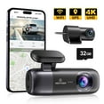 thumbnail image 1 of REDTIGER Dash Cam, 4K Front and 1080P Rear Car Dash Camera with WiFi & GPS, Smart App Control, Night Vision, Free 32GB Card, 1 of 8